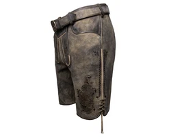 Spieth & Wensky Trachtenlederhose Archibald Creme/Weiß/Rot/Khaki