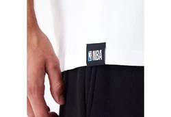 New Era T-Shirt NBA Bronet Large WRDMRK weiß/grau
