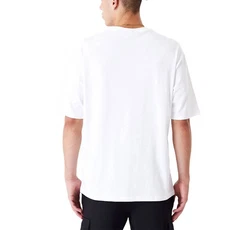 New Era T-Shirt NBA Bronet Large WRDMRK weiß/grau