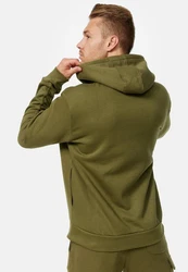 Lonsdale Kapuzensweatshirt Rushen Dunkelgrün
