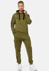Lonsdale Kapuzensweatshirt Rushen Dunkelgrün