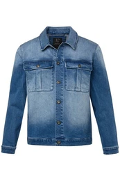 Funktionsjacke Jeansjacke FLEXNAMIC 2 Brusttaschen bis 8 XL