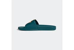 adidas Originals ADILETTE Badesandale Dunkelgrün/Blau/Türkis/Grün