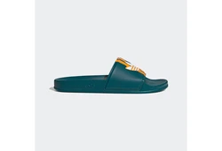 adidas Originals ADILETTE Badesandale Dunkelgrün/Blau/Türkis/Grün