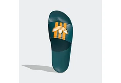 adidas Originals ADILETTE Badesandale Dunkelgrün/Blau/Türkis/Grün