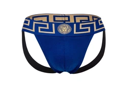 Versace Tanga Jockstrap TOPEKA Blau/Dunkelblau