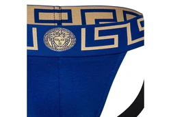 Versace Tanga Jockstrap TOPEKA Blau/Dunkelblau