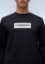 Napapijri Langarmshirt SUZE S-box Logo LS schwarz (041)