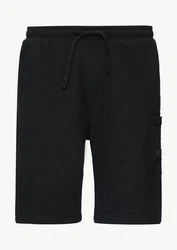 s.Oliver Bermudas Lässige Sweatshorts Cargotasche Schwarz/Dunkelblau