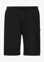 Bermudas Lssige Sweatshorts aus Flammgarn mit Cargotasche