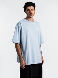 Low Lights Studios T-Shirt Sanded Logo Blau/Hellblau