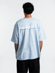 Low Lights Studios T-Shirt Sanded Logo Blau/Hellblau
