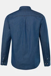 JP1880 Businesshemd Kentkragen Modern Fit Dunkelblau/Blau/Hellblau