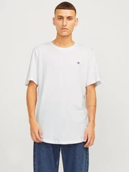 Jack & Jones Rundhalsshirt JPRBLABRODY TEE SS CREW NECK Dunkelblau/Weiß/Blau