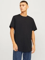 Jack & Jones Rundhalsshirt JPRBLABRODY TEE SS CREW NECK Dunkelblau/Weiß/Blau