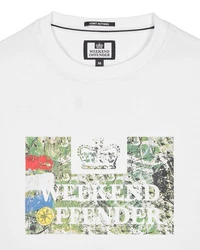 Weekend Offender T-Shirt Bad Man Tee weiß