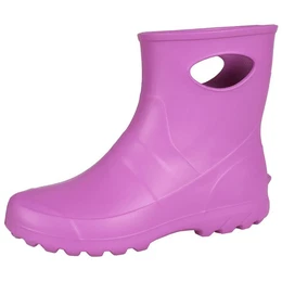 Pinke Gartenstiefel fr Damen + Gartenhandschuhe Lemigo 40 EU Gummistiefel