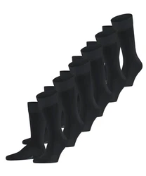 FALKE Socken Happy (6-Paar) Set schwarz