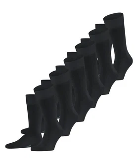 FALKE Socken Happy (6-Paar) Set schwarz