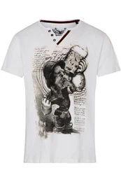 Trachtenshirt Trachtenshirt Herren - FREIBIER - wei