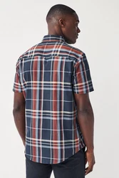 Next Langarmhemd Pflegeleichtes Button-Down-Oxford-Hemd 