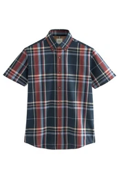 Langarmhemd Pflegeleichtes Button-Down-Oxford-Hemd (1-tlg)