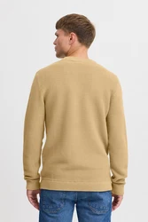 !Solid Pullover 'Valencia' Gelb/Khaki/Braun