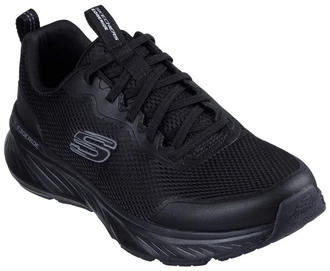 Skechers EDGERIDE Slip-On Sneaker Schwarz/Dunkelblau