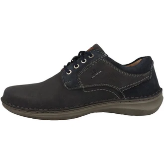 Josef Seibel New Anvers 06 Herren Schnürschuh Schwarz/Hellblau/Dunkelblau/Blau