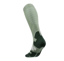 Bauerfeind Sportsocken Outdoor Merino Compression Erste Hilfe Artikel Dunkelgrün/Grün