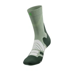 Bauerfeind Sportsocken Outdoor Merino Compression Erste Hilfe Artikel Grün/Dunkelgrün