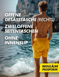 EISHAI Badeshorts Nadar Herren Blau/Türkis/Hellblau