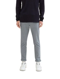 TOM TAILOR Denim Chinohose Strukturierte mit Gürtel