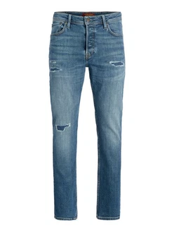Jack & Jones Weite Jeans Blau/Hellblau Jack & Jones Weite Jeans Blau/Hellblau