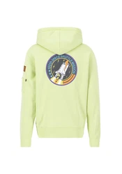 Alpha Industries Space Shuttle Hoodie Neonfarben/Hellgrün/Grün/Gelb