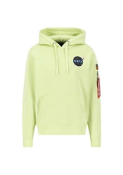 Alpha Industries Space Shuttle Hoodie Neonfarben/Hellgrün/Grün/Gelb