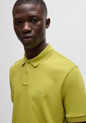 BOSS Poloshirt 'Passenger' Gelb/Grün/Neonfarben/Dunkelgrün