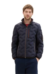 Hybridjacke mit abnehmbarer Kapuze