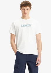 Levi's Print-Shirt RELAXED FIT TEE Weiß/Rot/Blau/Braun/Silber/Türkis