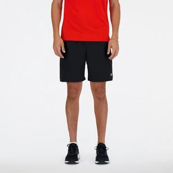 New Balance Laufshorts SPORT ESSENTIALS SHORT silbergrau/schwarz