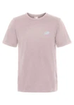 New Balance SPORT ESSENTIALS LOGO T-SHIRT Lila/Rosa