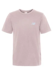 New Balance SPORT ESSENTIALS LOGO T-SHIRT Lila/Rosa
