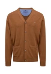 FYNCH-HATTON Cardigan Strickjacke Braun/Orange