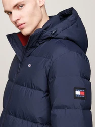 Tommy Jeans Jacke 'Essential' Dunkelblau/Blau