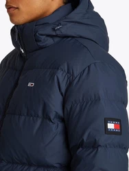 Tommy Jeans Jacke 'Essential' Dunkelblau/Blau