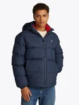 Tommy Jeans Jacke 'Essential' Dunkelblau/Blau