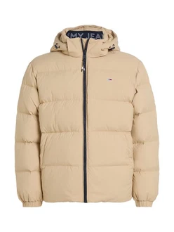 Tommy Jeans Jacke 'Essential' Khaki/Beige/Braun