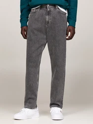 Tommy Jeans Tapered-fit Jeans Isaac Relaxed Tapered Dunkelgrau/Hellgrau/Grau