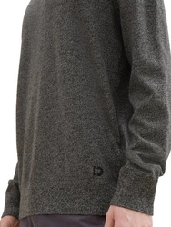 TOM TAILOR DENIM Pullover anthrazit/schwarz