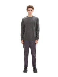 Strickpullover in melierter Optik